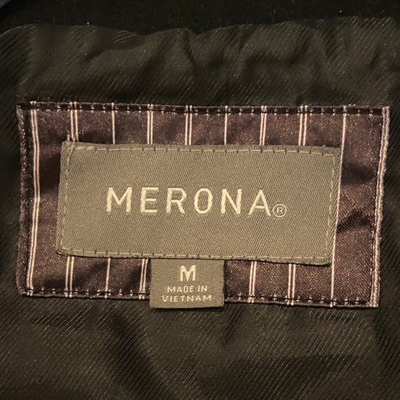 Merona Men's Classic Black Jacket - Picture 2 of 9